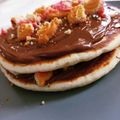 Cooksnap από Dimitra Evangelinou στη συνταγή Pancakes (χωρίς αυγά) με μέλι!