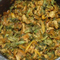 El cooksnap de Yesya Fabiela cuando hizo Pollo con brócoli y soja.