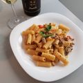 El cooksnap de Javier Carmona Roman cuando hizo Pasta cremosa con verduras y atún.