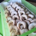 Margit Soborné Horváth Cooksnap-ja, amikor elkészítette a(z) Vaníliás kifli, gluténmentesen receptet.