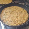 El cooksnap de Claudia Donoso cuando hizo Tortilla de zapallo italiano libre de gluten.