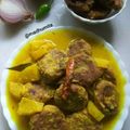 Madhumita Saha's cooksnap of when they made কাঁচ কলার কোপ্তা কারি (Kach kolar kopta curry recipe in bengali.