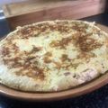 El cooksnap de Rafa Arribas cuando hizo Tortilla de coliflor y bacon.