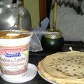 El cooksnap de María Celeste Arrúa cuando hizo Panqueques.