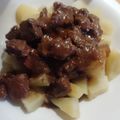 Szabó Zsuzsanna Cooksnap-ja, amikor elkészítette a(z) Vörösboros szarvas pörkölt receptet.