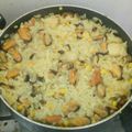 El cooksnap de Camila González Urrutia cuando hizo Arroz con marisco🍤..