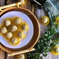 Cooksnap Dapur Yusfarisyia semasa beliau membuat Bola coffee coklat.