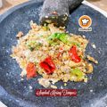 Cooksnap Mahadiah semasa beliau membuat Sambal Tempe.