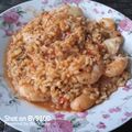 El cooksnap de Cristina Blázquez cuando hizo Arroz caldoso con vieiras.
