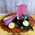 کوک اسنپ Ashpazye_parchin بعد از امتحان کردن دمنوش ریحان بنفش و لیمو 🍋🌿.