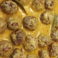 El cooksnap de Auri cuando hizo Albóndigas en salsa de almendras.