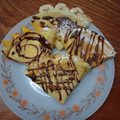 El cooksnap de Erick Reyes cuando hizo Crepas.