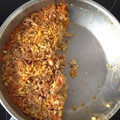 El cooksnap de Catlos cuando hizo Arroz de cocido.