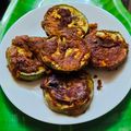 Sampa Nath's cooksnap of when they made মশলা দিয়ে বেগুন ভাজা (Masala Brinjal Fry recipe in Bengali).