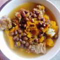 Cooksnap của Thu Mèo khi họ làm theo món Canh bí đỏ nấu đậu phộng (lạc)
