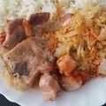 Aranyi Katalin Cooksnap-ja, amikor elkészítette a(z) Savanyú káposzta ágyon sült tarja receptet.