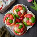 Cooksnap dari Ayu (Mama Aura) untuk resep Mantao Ceria (mantao 4 warna)
