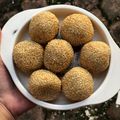 Cooksnap dari Ribka Puspita untuk resep Onde Onde Kacang Hijau Wijen Jadoel Forever