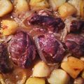 El cooksnap de María Pastor cuando hizo Galta/carrillera al horno al vino blanco.