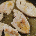El cooksnap de Pilar cuando hizo Pechuga de pavo al limón.