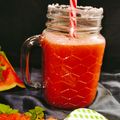 Aruna Purwar का कुकस्नैप जब उन्होंने वाटरमेलन जूस (watermelon juice recipe in hindi) बनाया था।