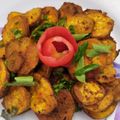Shanthi's cooksnap of when they made வாழைக்காய் வறுவல்.