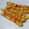 Cooksnap dari Excellina R untuk resep Cheese Long Fries (Kentang Keju)