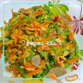 Cooksnap dari Mama Kika(๑'ᵕ'๑)⸝* untuk resep Oseng buncis wortel with telor orak arik