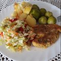 Cooksnap Elżbieta Kubińska z czasów, kiedy przygotował ,,Brukselka z bułką tartą gotowana na parze,,.