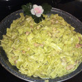 El cooksnap de Zaida TC @alquimiasfood cuando hizo Tagiliatella a la carbonara.