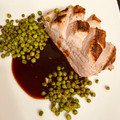 El cooksnap de Dominique Kenique cuando hizo Lomo de cerdo con salsa teriyaki.