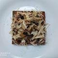 El cooksnap de Mittä cuando hizo Pizza con base de quinoa.