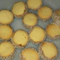 El cooksnap de Romina Sapia cuando hizo Alfajores de maicena.