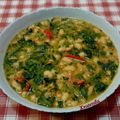 Cooksnap από 𝒳𝓇𝓊𝓈𝑜𝓊𝓁𝒶 𝒦𝑜𝓃𝓉𝑜𝓅𝑜𝓊𝓁𝑜𝓊 στη συνταγή Λεμονάτη φασολάδα με σπανάκι και κουρκουμά