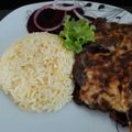 Cooksnap de Luciana da Cruz quando cozinhou Chuleta (bisteca de Boi) assada no forno com maionese de alho.