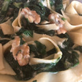 El cooksnap de katia_1966 cuando hizo Espaguetis con salsa espinacas y nueces.