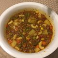 Dell's cooksnap of when they made Easy Hamburger Soup.