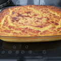 El cooksnap de cocina cuando hizo Pastel de choclo o Chipà Guazú (idioma guaraní).