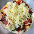 Cooksnap của Rose Truong khi họ làm theo món Pizza Không Lò Nướng, Không Men Nở !! Dễ làm nhấtttt !!!