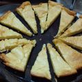 El cooksnap de nora medina nuñez cuando hizo Fainá de Queso 🧀.