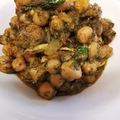 Ali's home cooking's cooksnap of when they made Spinach Channa Curry (Chickpea Curry).