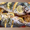 El cooksnap de Tamara Cortes Cortes cuando hizo Dorada al horno con patatas panadera.