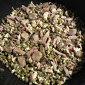 El cooksnap de bruixacoloraina cuando hizo Guisantes con champiñones, jamón y huevos.
