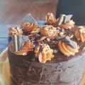 El cooksnap de dulce Lili cuando hizo Torta Matilda (puro chocolate).
