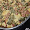 El cooksnap de Eli Larrea cuando hizo Tarta de brócoli y queso.