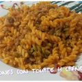 El cooksnap de 🌞JUDIT🌞 cuando hizo Macarrones con tomate y carne picada.