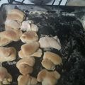 El cooksnap de Sofía Miguel cuando hizo Cuernitos.