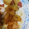 El cooksnap de Paloma GA cuando hizo Patatas a lo pobre con jamón ibérico.