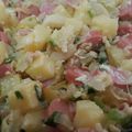 El cooksnap de Clari cuando hizo Revuelto de salchipapas.