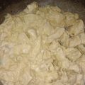 El cooksnap de Mayerly Fernanda Navarro Rodelo cuando hizo Pechuga de pollo en salsa de queso.